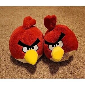 Angry birds Lot Of 2 Commonwealth stuff animal 9 inches tall